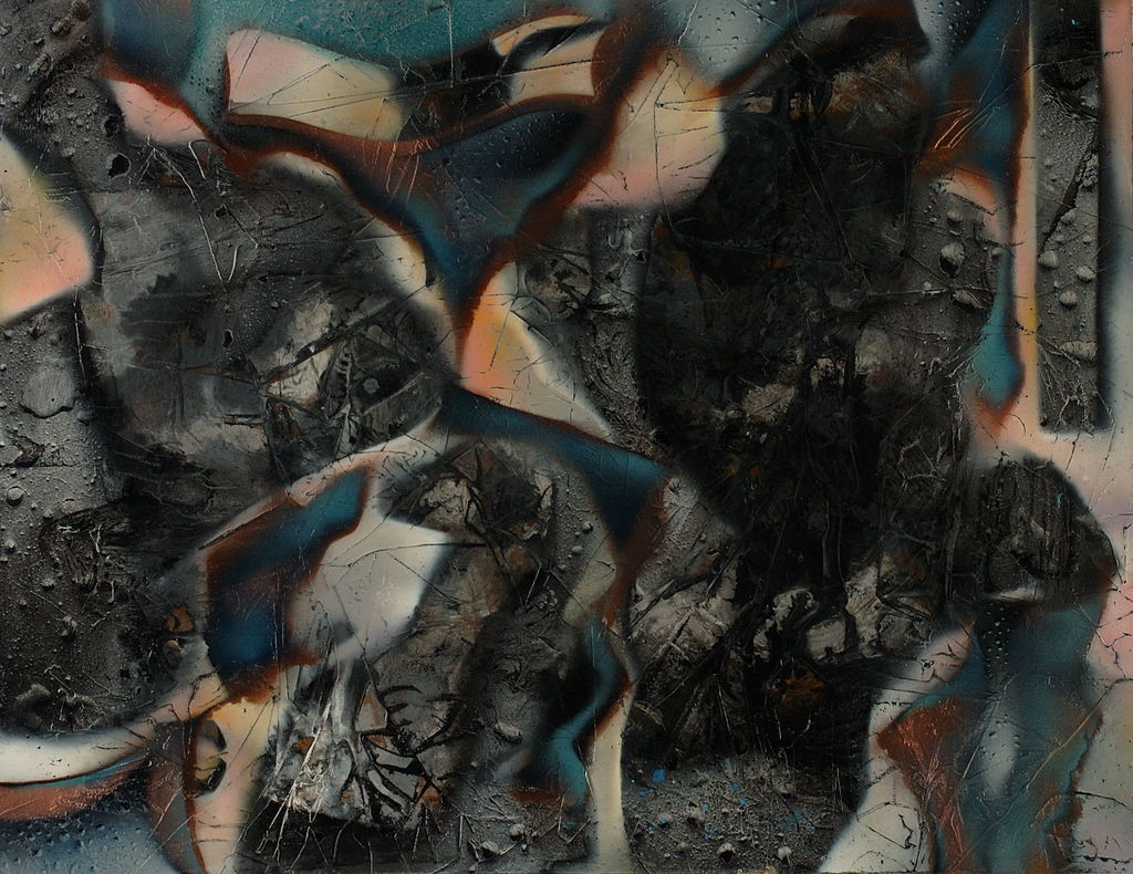 Acrylic and Lacquer on Board, 24in x 18in - 2004 